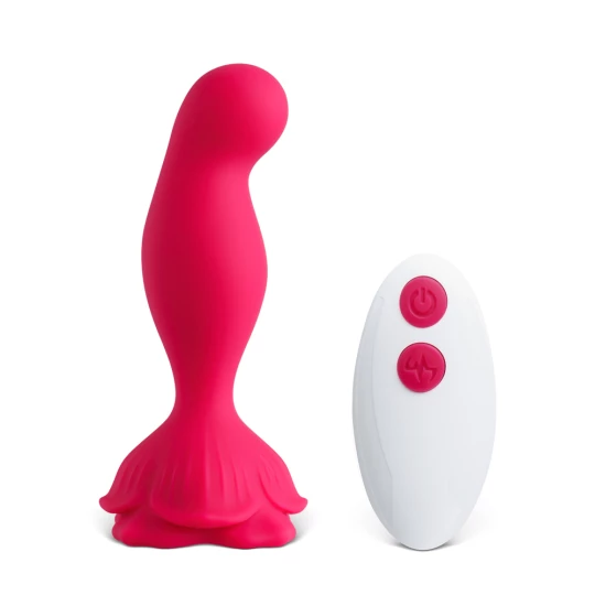 Vibrator anal Flower Base Red 