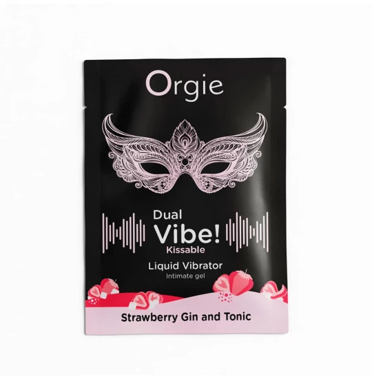 Gel Orgie Dual Vibe Strawberry Gin Tonic 1ml