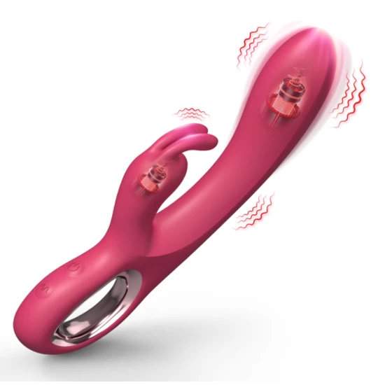 Vibrator Rosy Bunny Romeo Rosu