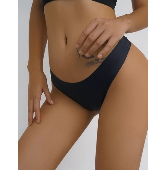 Slip menstrual Eross Ice Silk L Negru