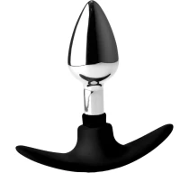 dildo-anal-dark-invader-s-argintiu-negru