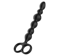 dildo-anal-beads-with-ears-negru