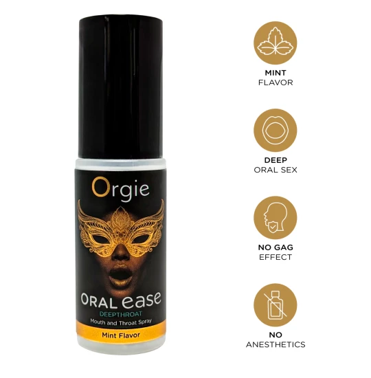 Spray Orgie Oral Ease Deepthroat Mint 15ml