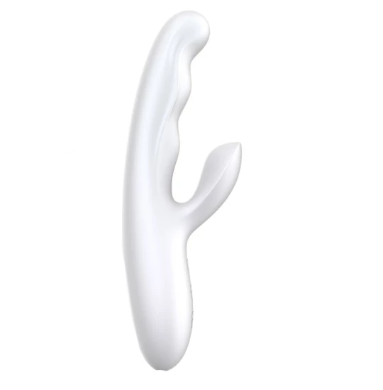 Vibrator Rosy Sliding Milky Alb