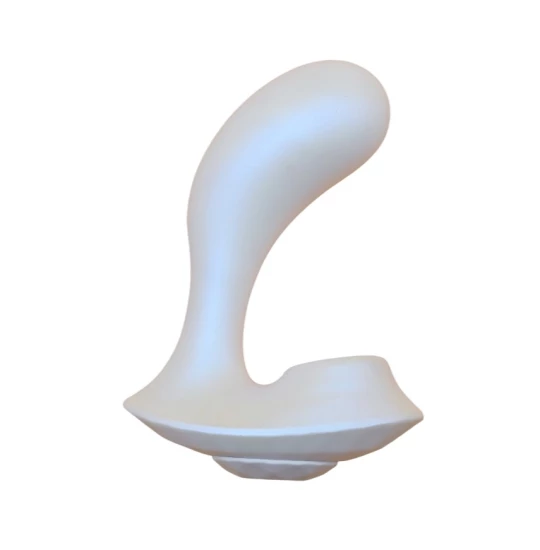 Vibrator Rosy Dual Head Alb