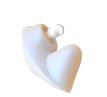 vibrator-rosy-glossy-dual-head-alb