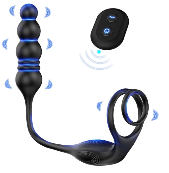 Inel Rosy Double Function Negru