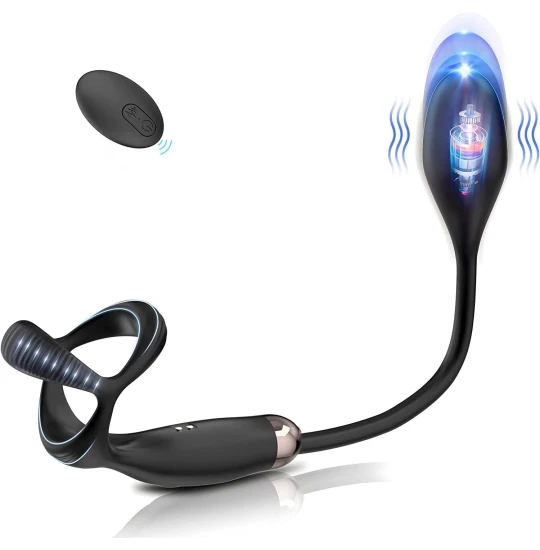 Inel Rosy Strong Stim Anal Egg Negru