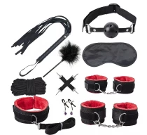 set-rosy-bondage-10pcs-rosu-negru
