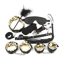 set-rosy-bondage-10pcs-leopard