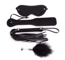 set-rosy-bondage-4pcs-negru