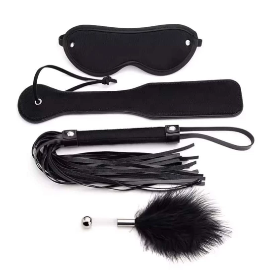 Set Rosy Bondage 4pcs Negru