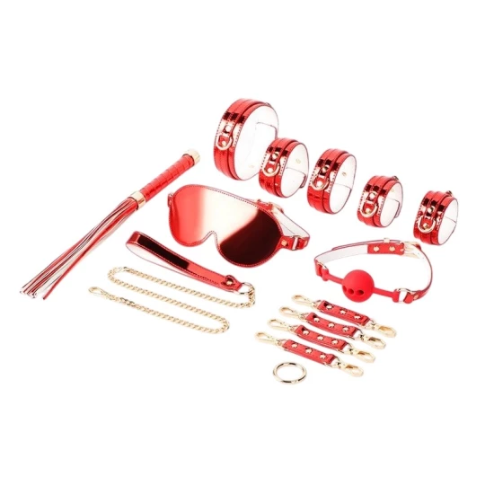 Set Rosy Bondage Flower 7pcs Rosu