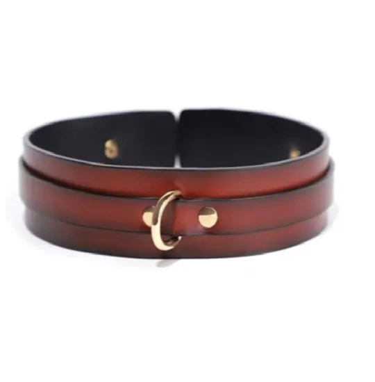 Zgarda Rosy Classic D Ring Visiniu