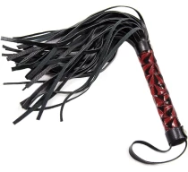 bici-rosy-embossed-handle-negru-rosu