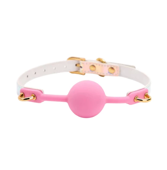 Calus Rosy Pink Silicone Ball Alb