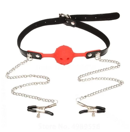 Calus Rosy Breathable Nipple Clamps Negru