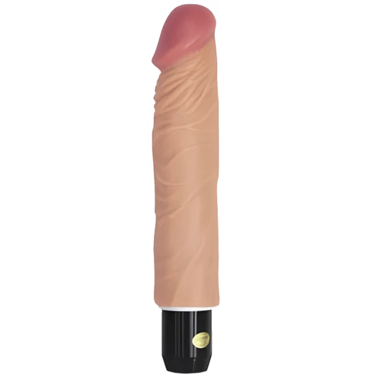 Vibrator Rosy Real Straight 19cm Natural