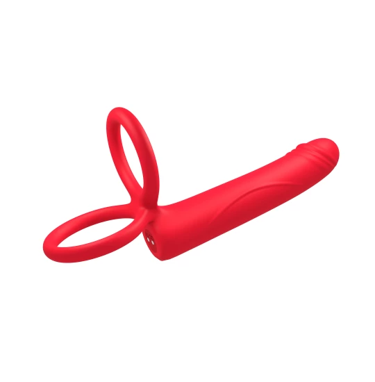 Vibrator Better with rings Rosu