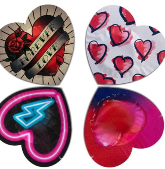 Prezervativ Pasante Heart Shape 53mm