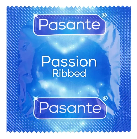 Prezervativ Pasante Ribbed Passion 52mm