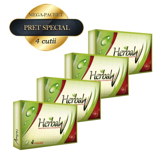 Pachet Herbal V 4 x 4cutii