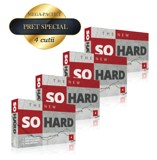 Pachet So Hard 4 x 4cutii