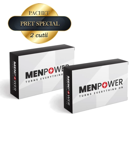 Pachet Menpower 4 x 2cutii