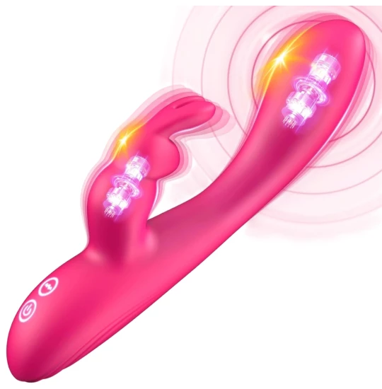 Vibrator Rechargeable Rabbit Magenta