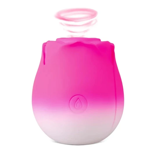 Stimulator Clitoral Rose Massager Magenta