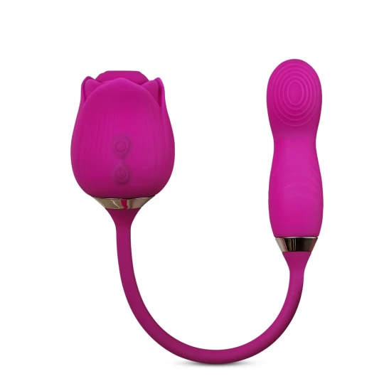 Vibrator Dual Stim Finger Stroke Mov