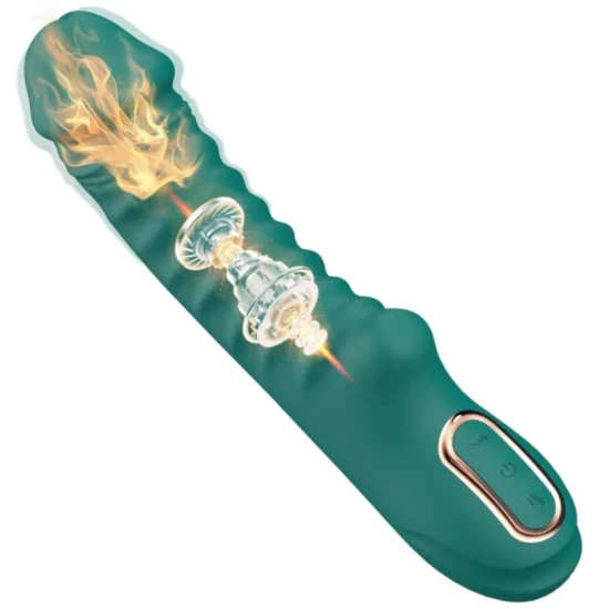 Vibrator 7 Speed Heating Verde