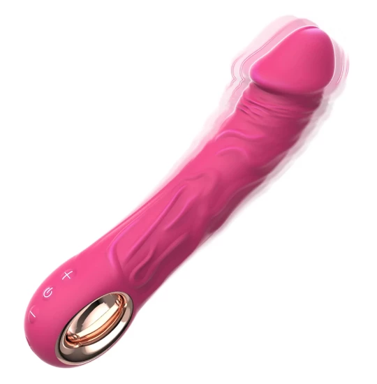 Vibrator Sleek Handle 22.5cm Magenta