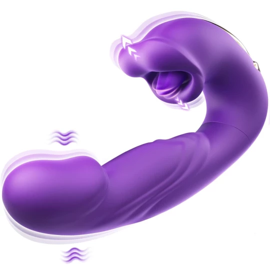 Vibrator Thrusting G Spot Licker Mov