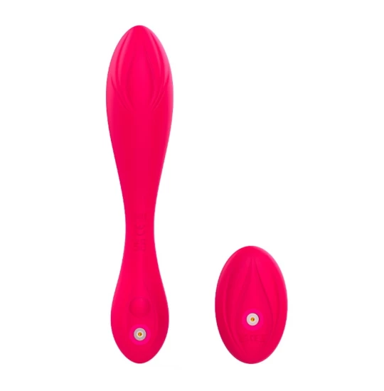 Ou vibrator 10 Speed Remote Magenta