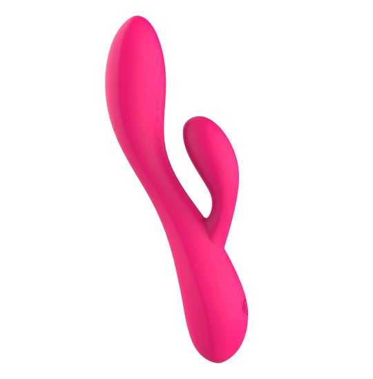 Vibrator 10 Modes Silicone Rabbit Magenta