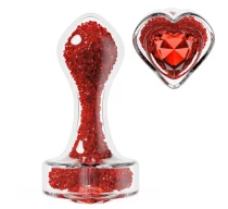dildo-glass-plug-with-heart-gem-rosu