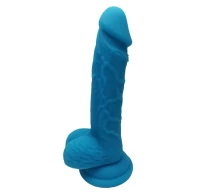 dildo-suction-cup-silicone-18cm-albastru