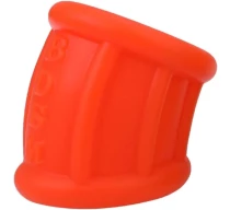 manson-testicule-stretchy-silicone-portocaliu