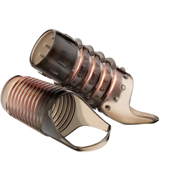 Set mansoane with Ball Ring 2pcs Negru