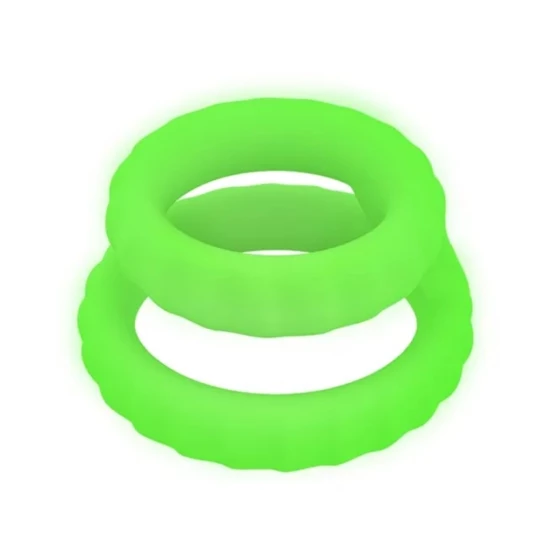 Inel Glow in the Dark Double Ring