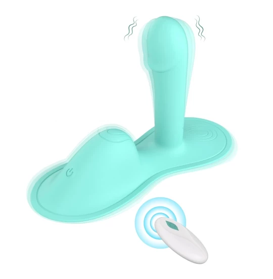 Vibrator Ride On Cyan