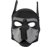 masca-dog-face-hood-negru-gri