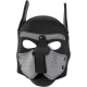 Masca Dog Face Hood Negru/Gri