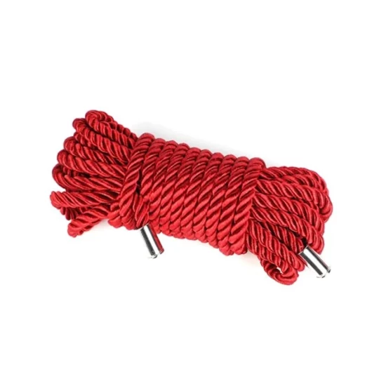 Sfoara bondage Soft Shibari 5m Rosu
