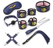 set-bondage-air-force-8pcs-bleumarin-roz