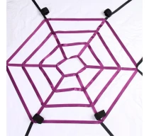 set-catuse-spider-web-bed-strap-mov-negru