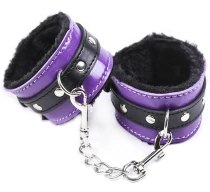 catuse-maini-fuzzy-negru-mov