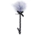Cravasa Feather Tickler Negru/Mov