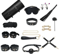 set-bondage-game-10pcs-negru